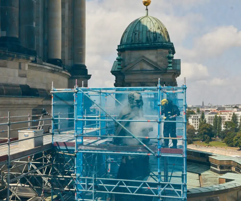 Arbeiten mit besonderer Aussicht: Der Berliner Dom steht auf der Museumsinsel