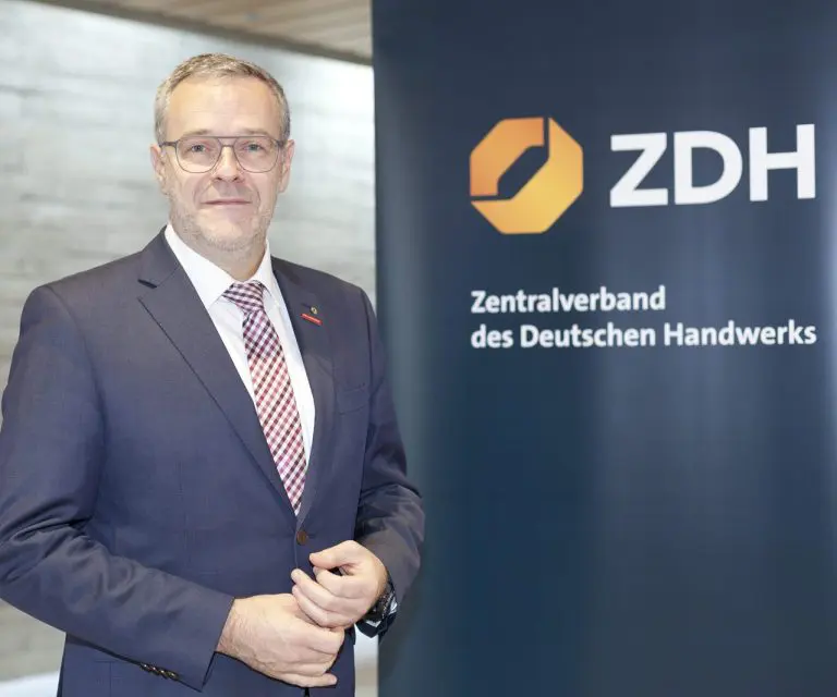 ZDH-Präsident Jörg Dittrich