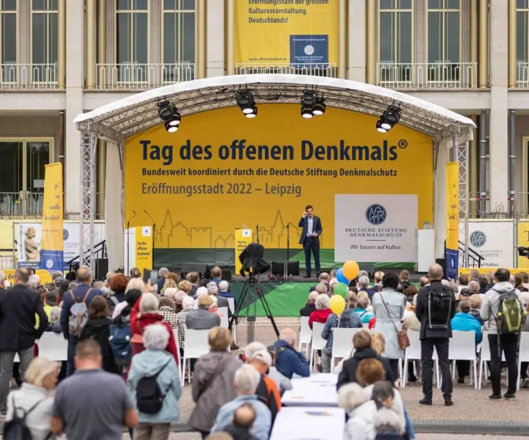 Die bundesweite Eröffnung des Tags des offenen Denkmals 2022 in Leipzig