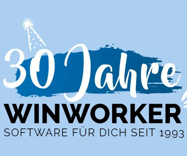 WinWorker feiert 30-jähriges Bestehen