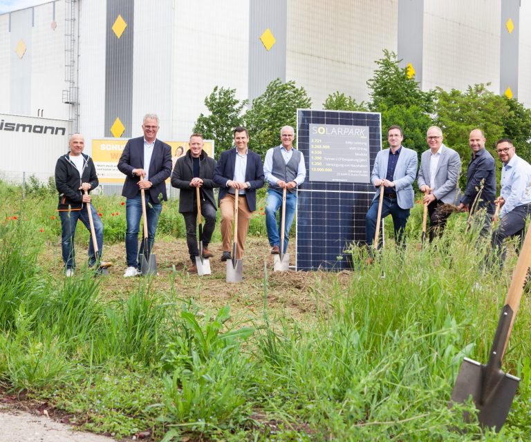 Tapetenhersteller Erismann Großprojekt Solarpark